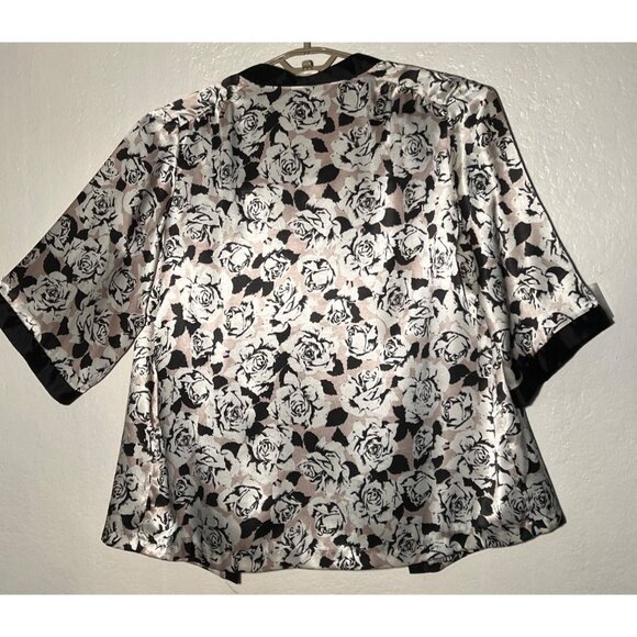 VTG  Edith Martin California Women 2 Piece Cardigan Tank Career Whimsy Goth USA - Picture 14 of 16